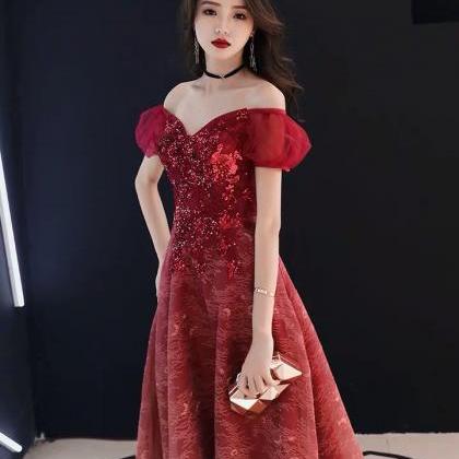 Bling Bling Red Dress Formal Dress Party Dress..