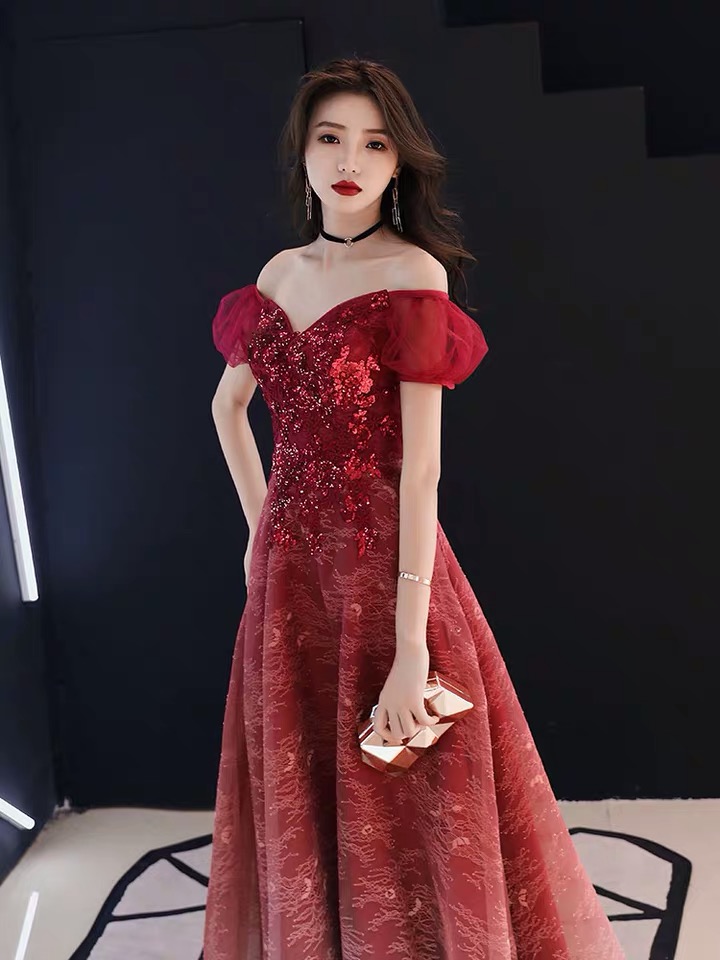Bling Bling Red Dress Formal Dress Party Dress Homecoming Dress Prom Dress 2019